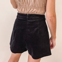 Corduroy Mini Skort