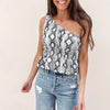 Eva Snakeprint Top