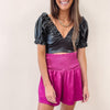 Adair Shorts - Magenta