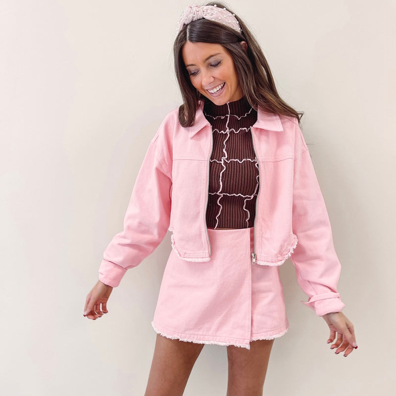 Candace Pink Jacket