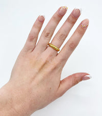 Nella Textured Ring