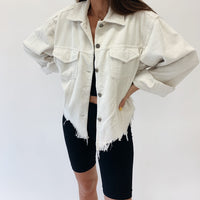 Cream Cord Jacket