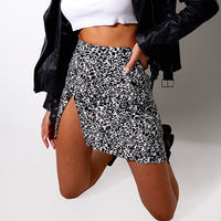 Motel Shenka Skirt in Abstract Animal