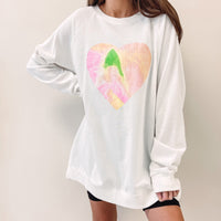 Oversized Heart Pullover