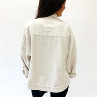 Cream Cord Jacket