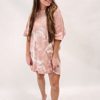 Tie Dye T-Shirt Dress