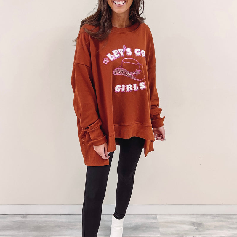 Let’s Go Girls Pullover