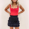 Smocked Ruffle Skirt