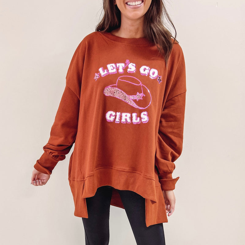 Let’s Go Girls Pullover