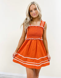 Sam Orange Dress