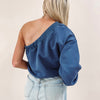 Rylee One Shoulder Pullover