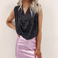 Jaclyn Sequin Top