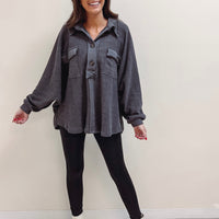 Robbie Pullover - Charcoal