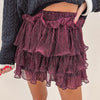 Natalie Skirt - Burgundy