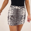 Tiger Mini Skirt