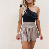 Adair Shorts - Silk Taupe