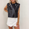 Ramona Top - Black Sparkle