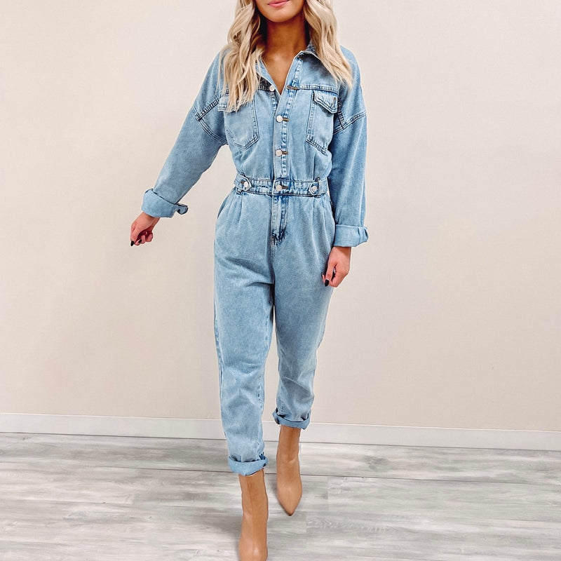 Jessie Denim Jumpsuit