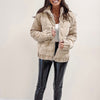 Cord Puffer Jacket