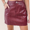 Sadie Burgundy Skirt