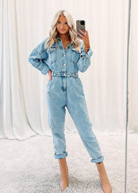 Jessie Denim Jumpsuit