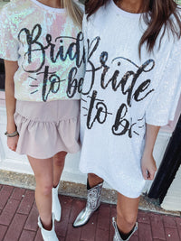 Bride To Be Sequin Top