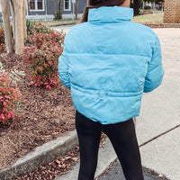 Blue Puffer Jacket