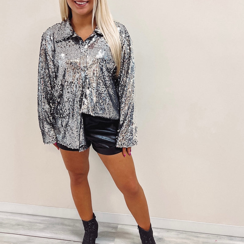 Sonya Sequin Shirt