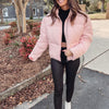 Light Pink Puffer Jacket