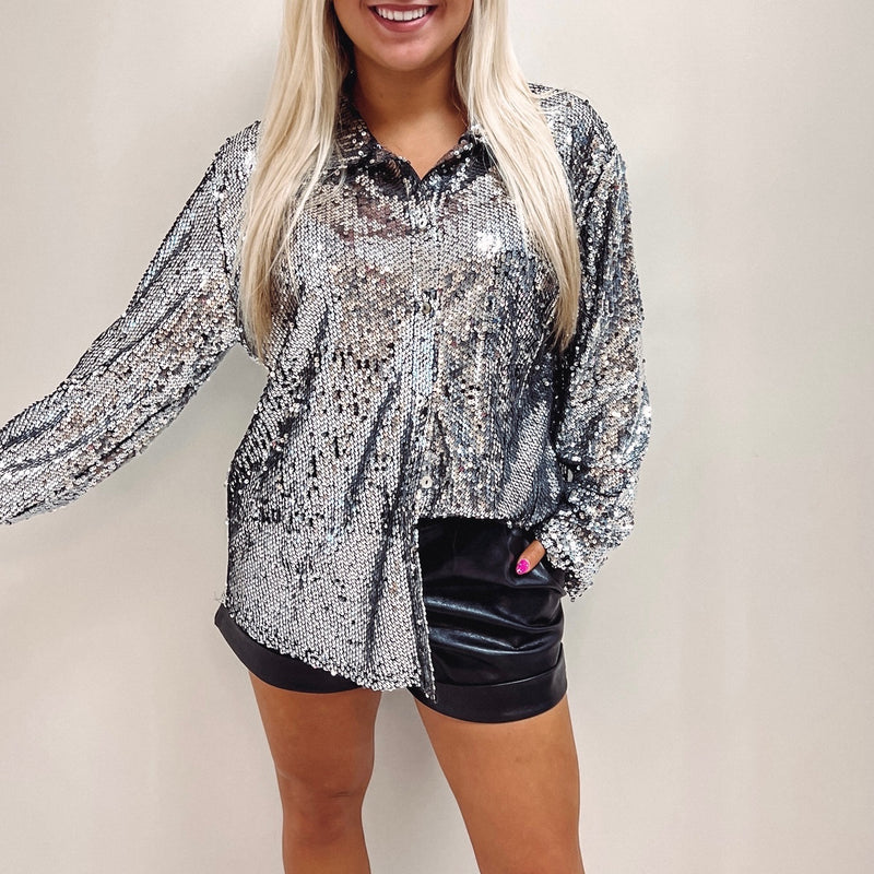 Sonya Sequin Shirt