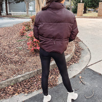 Chocolate Puffer Jacket