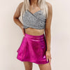 Lula Sequin Crop Top