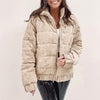 Cord Puffer Jacket