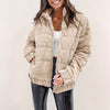 Cord Puffer Jacket