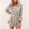 Snakeprint Romper