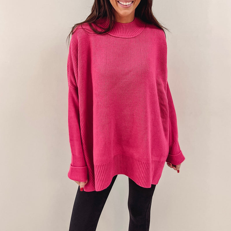 Lucy Pink Sweater