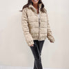 Cord Puffer Jacket