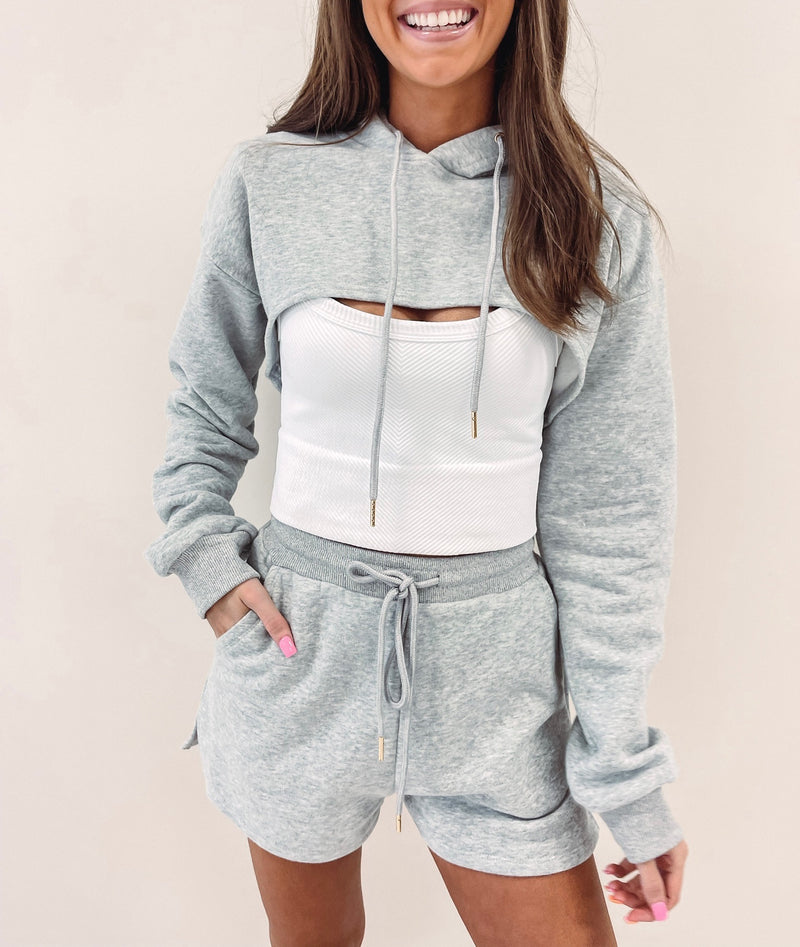 Kendall Cropped Hoodie