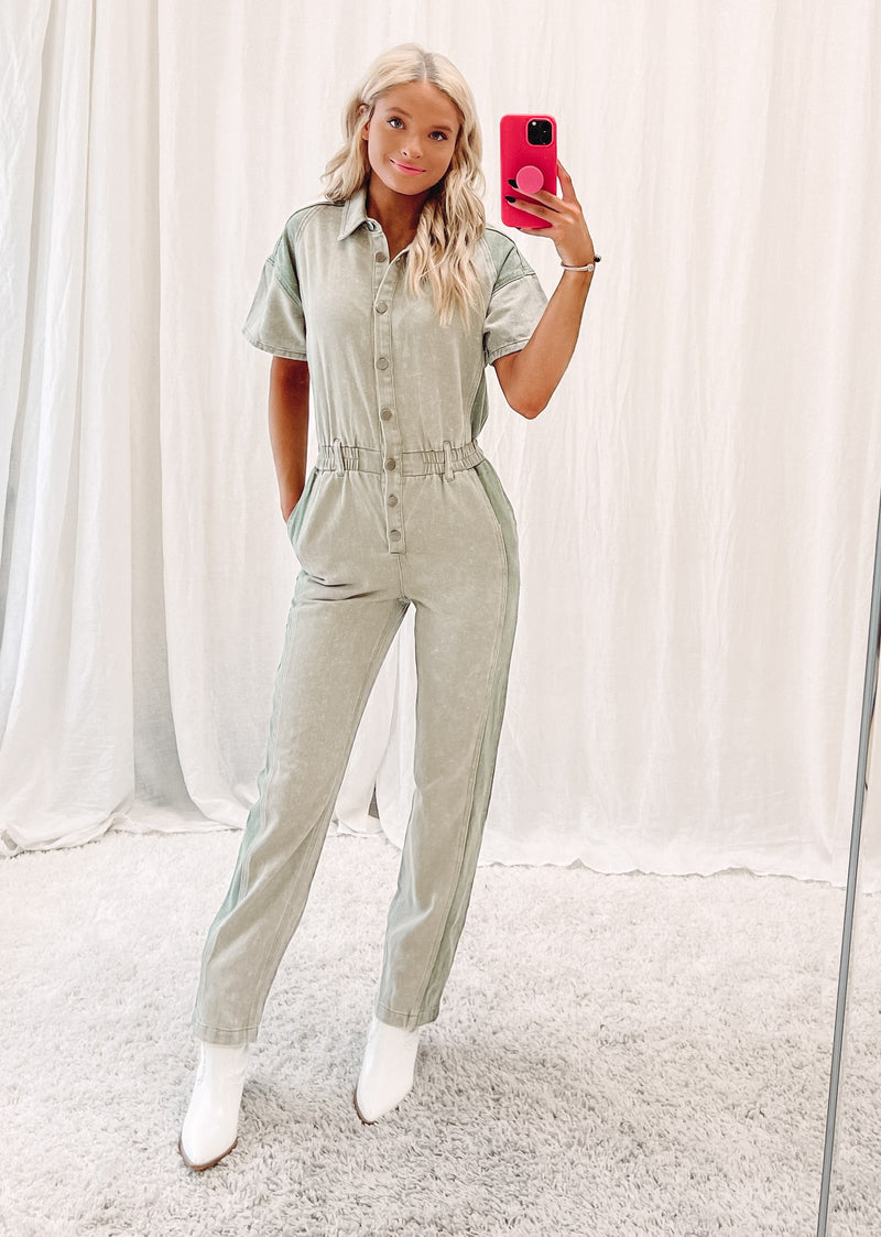 Zoey Denim Jumpsuit