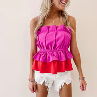 Alyssa Ruffle Top