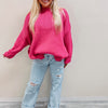 Lucy Pink Sweater