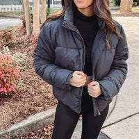 Black Puffer Jacket