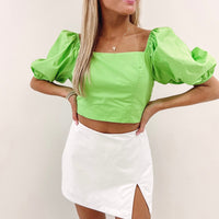 Aliyah Lime Top