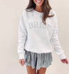 Rhinestone Bride Pullover