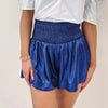 Adair Shorts - Royal Blue Sparkle