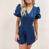 Frazier Romper - Navy Blue