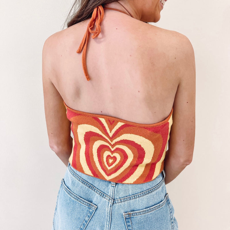 Hearts Crop Top