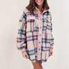 Pink Plaid Shacket