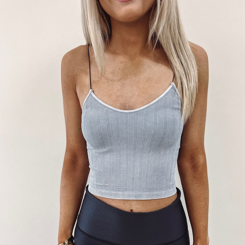 Ribbed Crop Top