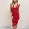 Candace Red Sequin Dress